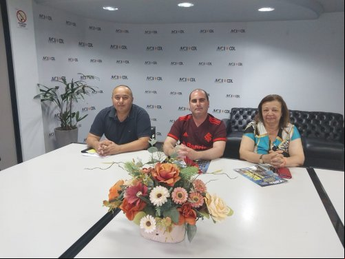 124ª Festa de Nossa Senhora dos Navegantes: ACI/CDL recebeu coordenação do evento em sua sede, nesta segunda-feira (18/12)