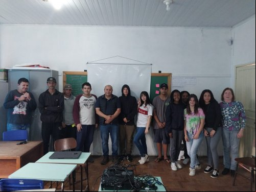 Alunos da escola Profª Izolina os receberam aulas do projeto Empreendedorismo nas Escolas da ACI/CDL, nesta terça (24/10)