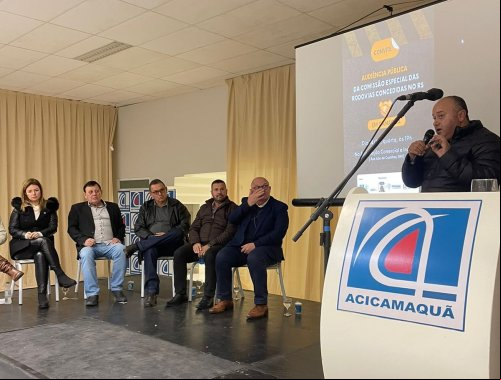 Rodovias no estado: ACI/CDL participou de audiência pública, em Camaquã, nesta quarta-feira (14/06)