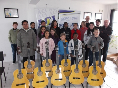 ACI/CDL INÍCIO OFICINAS DO PROJETO ORQUESTRA DE CORDAS