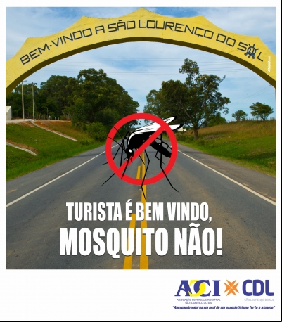 Turista é Bem Vindo, Mosquito Não!