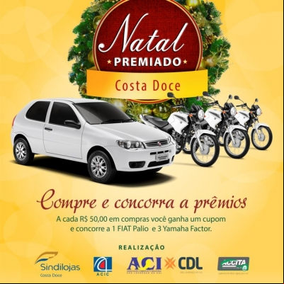 NATAL PREMIADO COSTA DOCE.